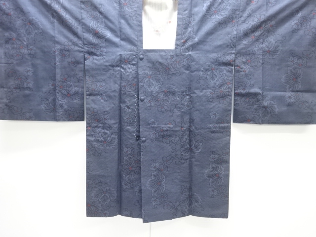 JAPANESE KIMONO / MICHIYUKI COAT / DORO OSHIMA TSUMUGI (5 maruki) / WOVEN IVY 